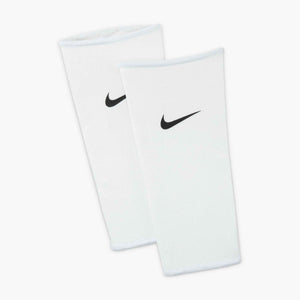 Nike Soccer Shin Guard Lock Sleeve white