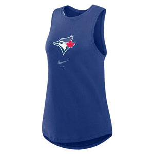 Nike Women’s MLB Toronto Blue Jays Legacy Icon High Neck Fashion Tank Top rush blue