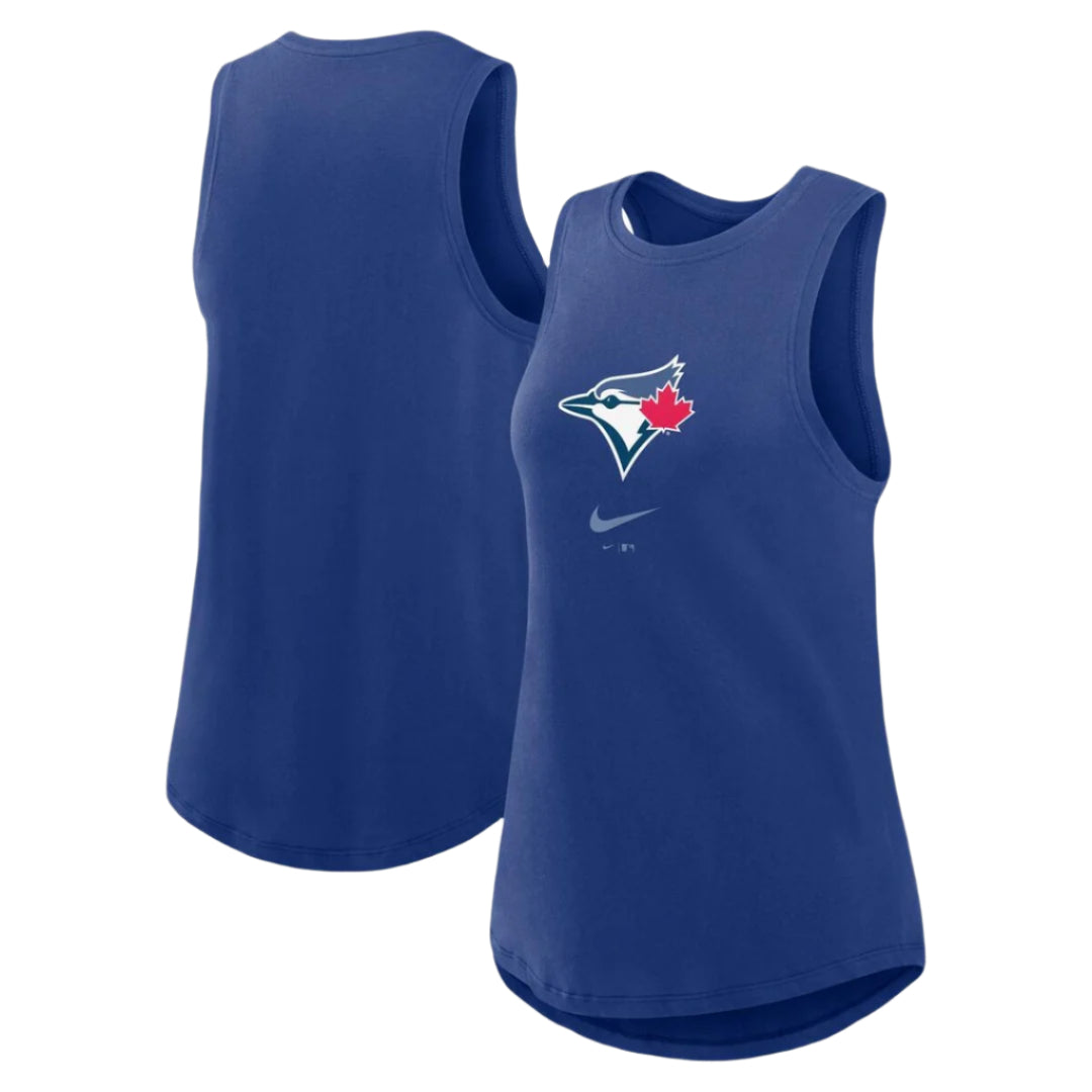Nike Women’s MLB Toronto Blue Jays Legacy Icon High Neck Fashion Tank Top rush blue