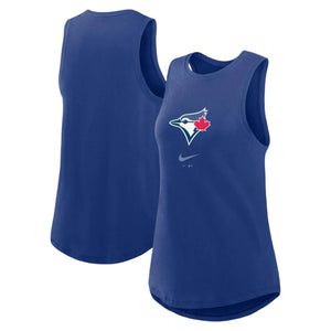 Nike Women’s MLB Toronto Blue Jays Legacy Icon High Neck Fashion Tank Top rush blue