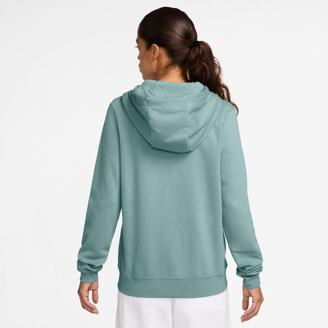 Nike Women's Club Full-Zip Hoodie cannon blue