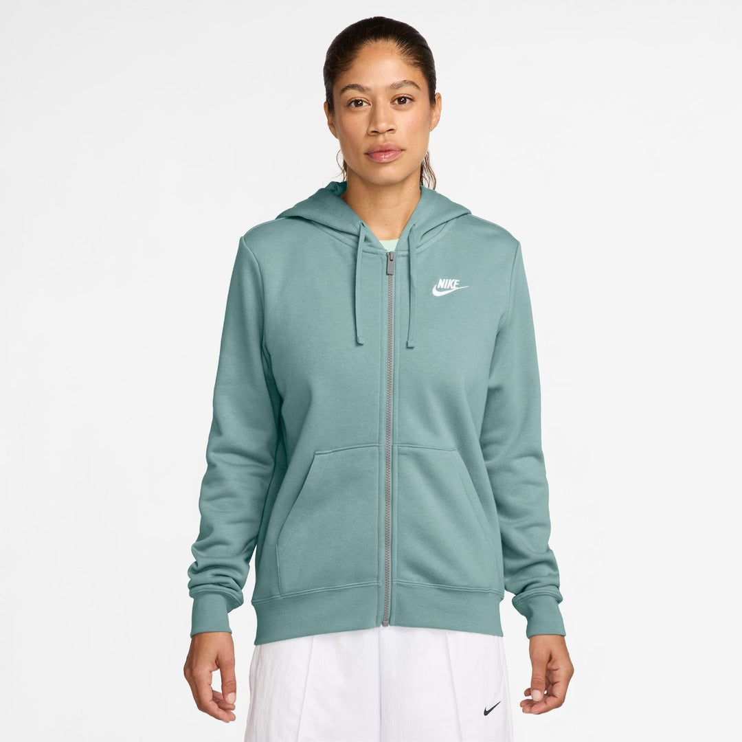 Nike Women's Club Full-Zip Hoodie cannon blue