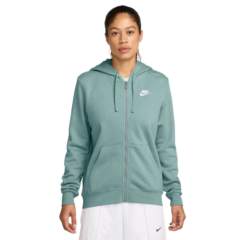Nike Women's Club Full-Zip Hoodie cannon blue
