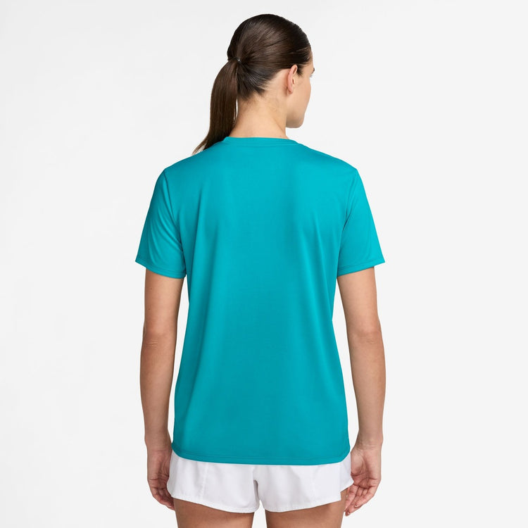 Nike Women's Dri-Fit T-Shirt blue dusty cactus