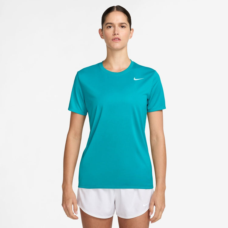 Nike Women's Dri-Fit T-Shirt blue dusty cactus