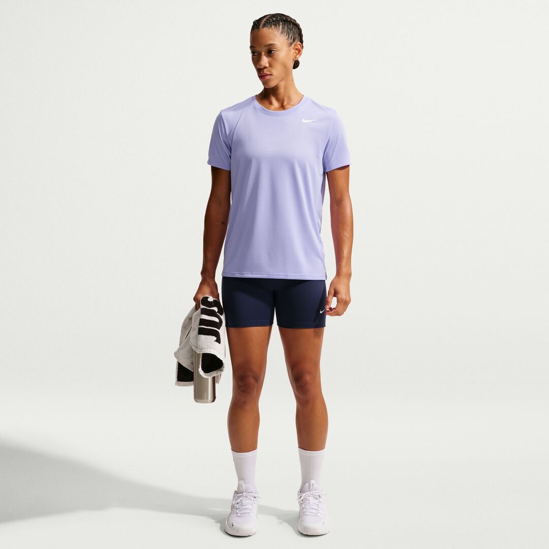 Nike Women's Dri-Fit T-Shirt purple pulse