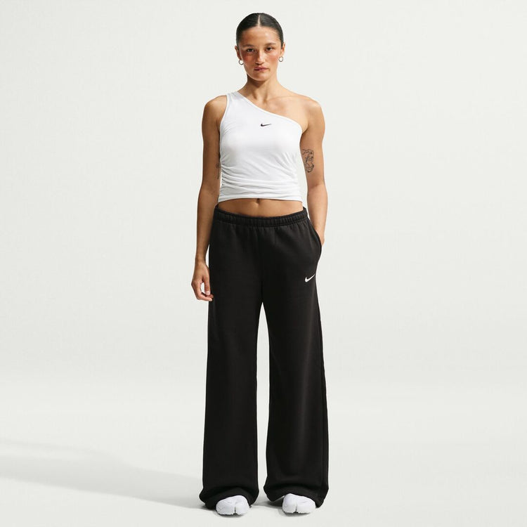 Nike Women's Mid-Rise Studio Fleece Pants black