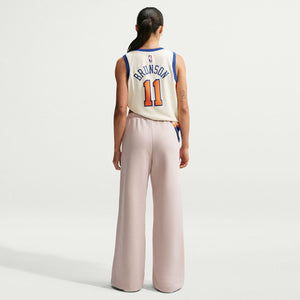 Nike Women's Mid-Rise Studio Fleece Pants cream