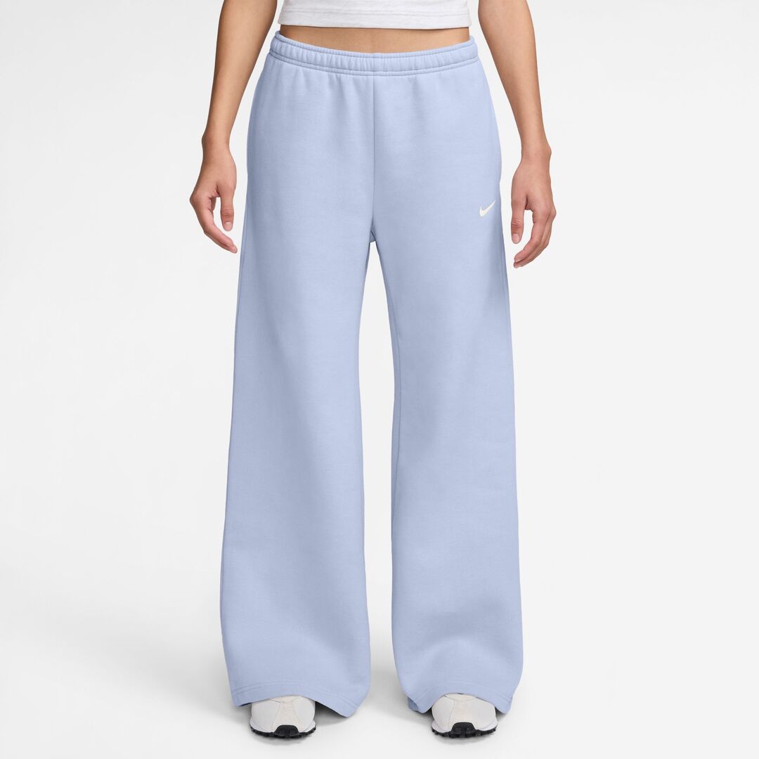 Nike Women's Mid-Rise Studio Fleece Pants palest purple
