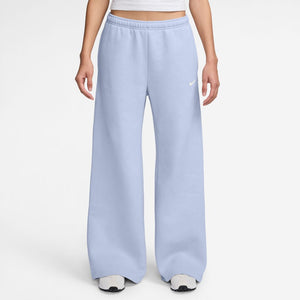 Nike Women's Mid-Rise Studio Fleece Pants palest purple