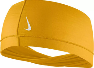 Nike Women's Yoga Wide Twist Headband Gold