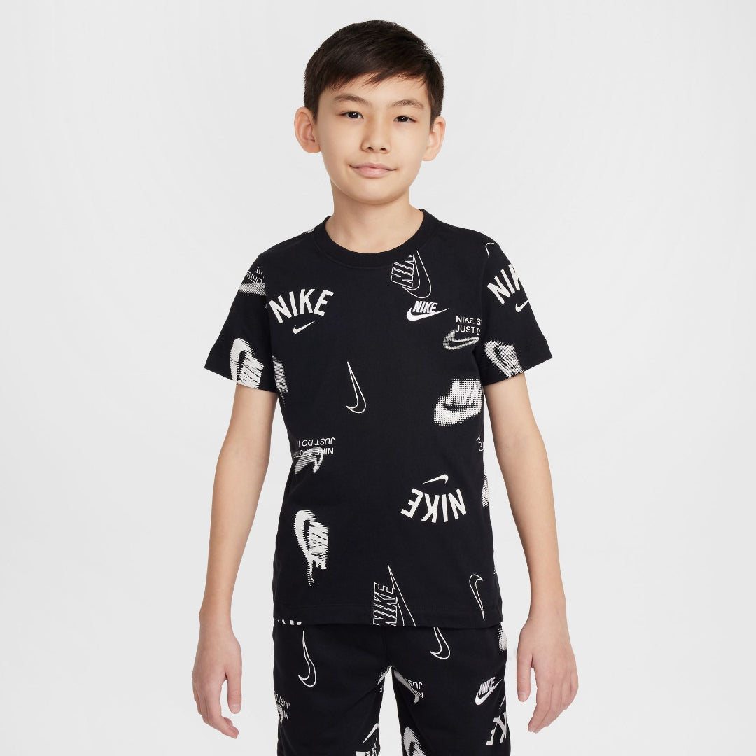 Nike Youth Club AOP Energy T-Shirt black