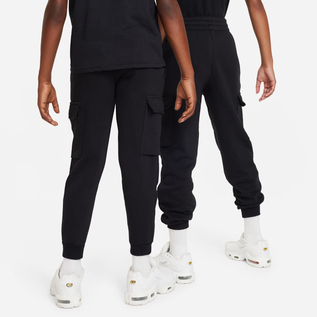 Nike Youth Club Fleece Cargo Pants black
