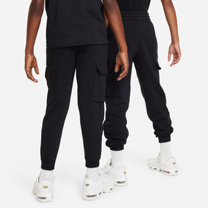 Nike Youth Club Fleece Cargo Pants black