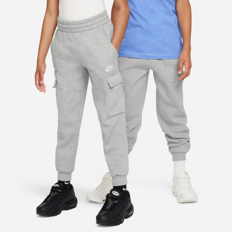 Nike Youth Club Fleece Cargo Pants dark grey heather
