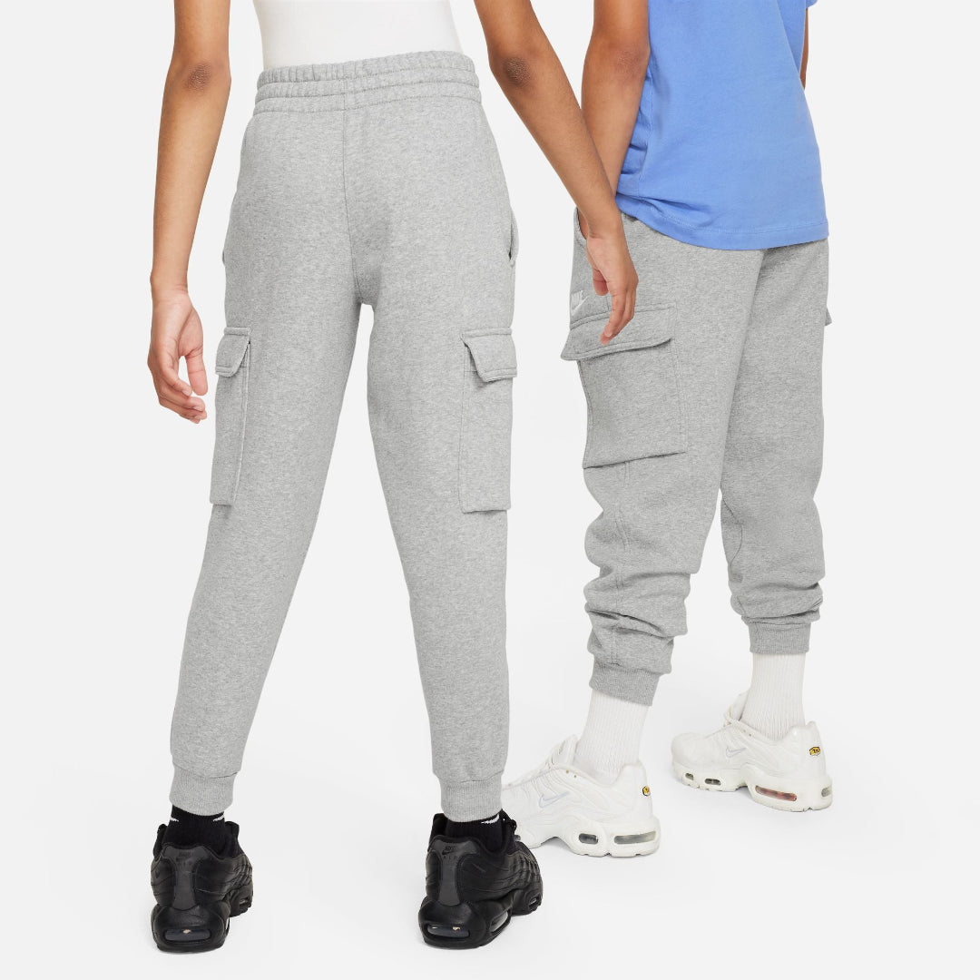 Nike Youth Club Fleece Cargo Pants dark grey heather