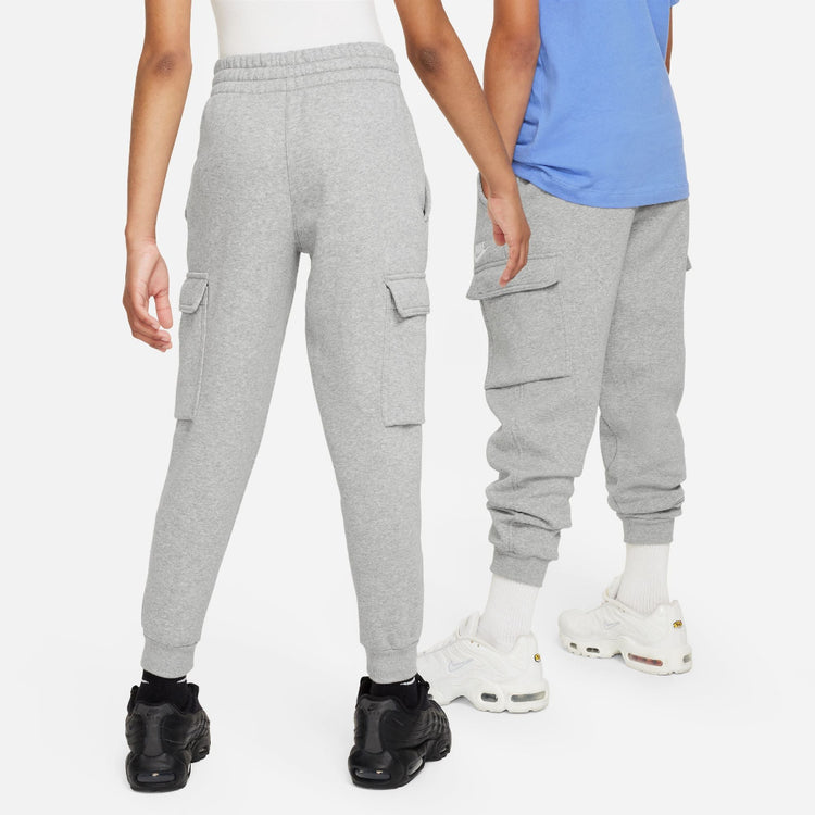 Nike Youth Club Fleece Cargo Pants dark grey heather