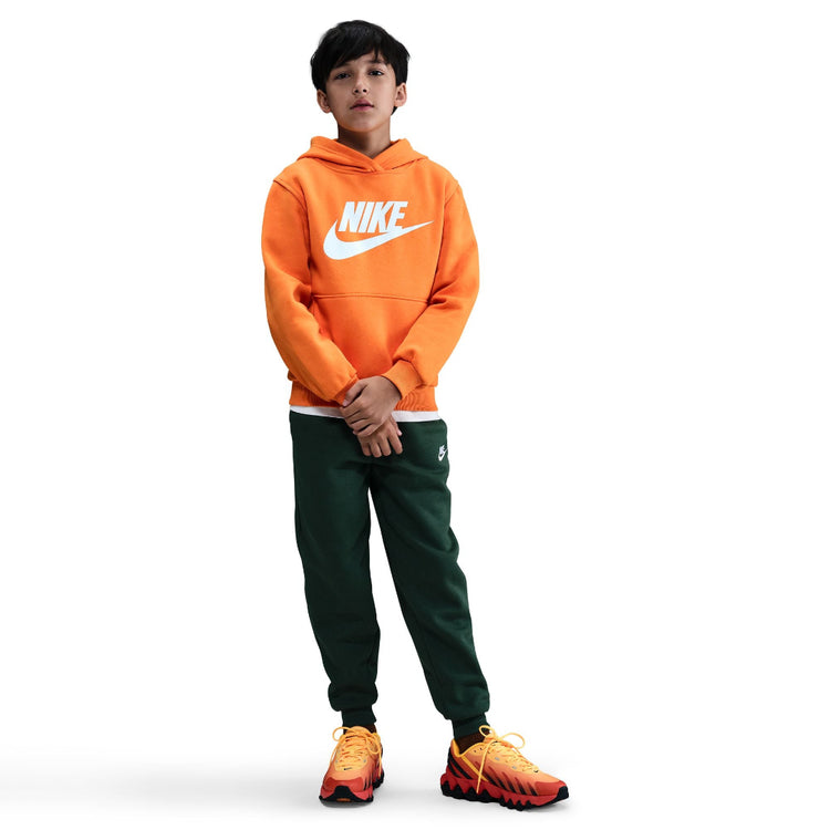 Nike Youth Club Fleece Hoodie bright ceramic/orange