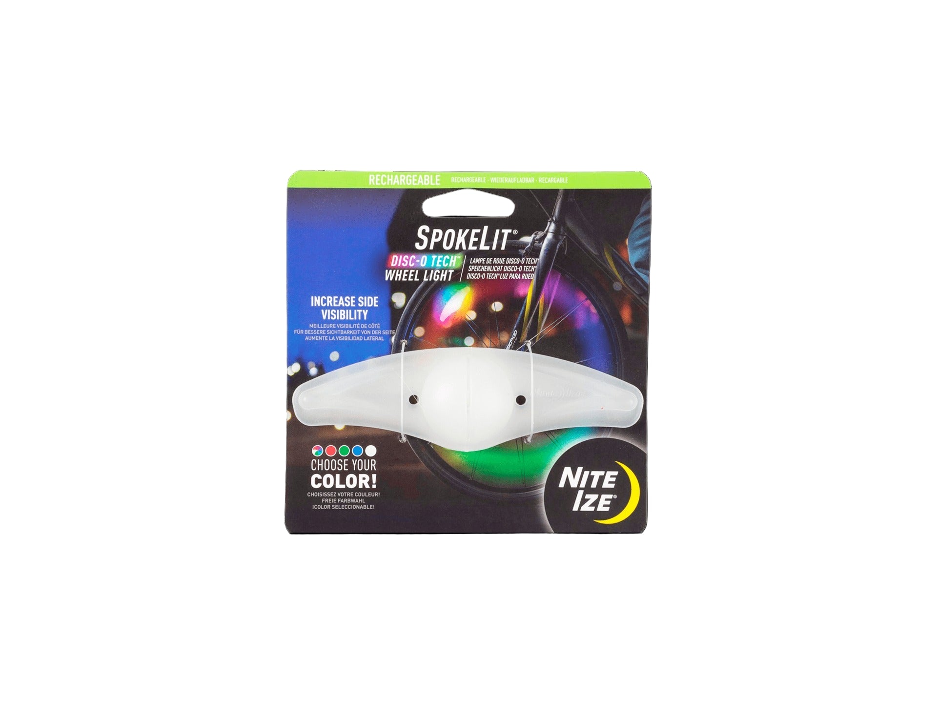 Nite Ize SpokeLit Rechargeable Wheel Light