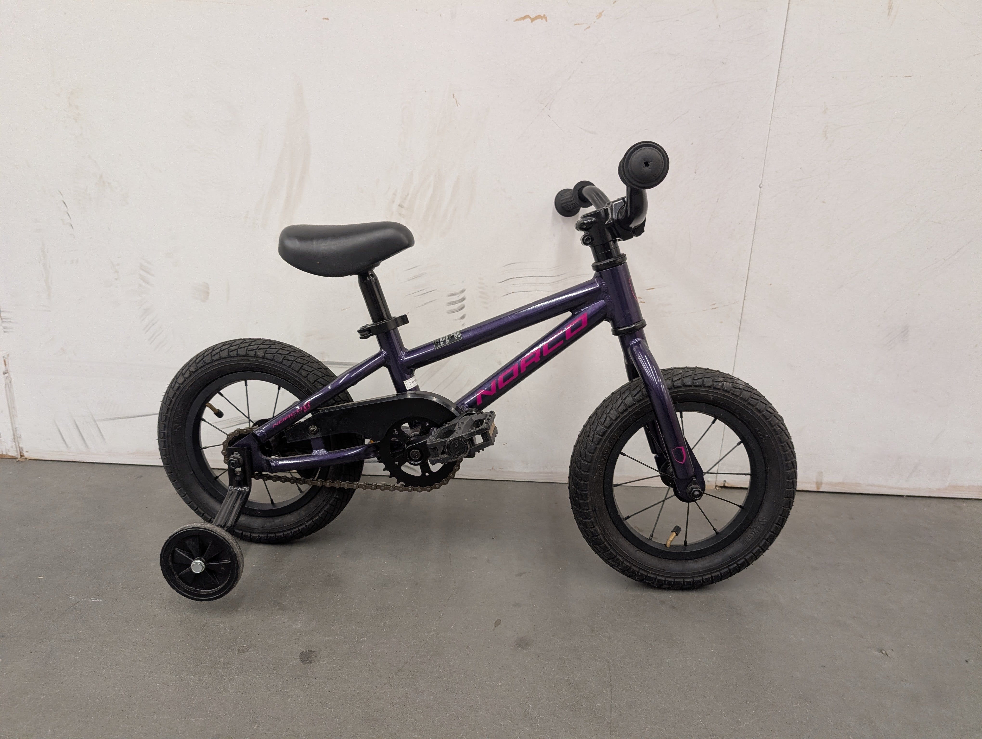 Norco Coaster 12 Purple 12" USED Kids Bike