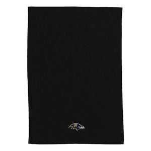 Northwest NFL Baltimore Ravens 2 Piece 16x26 Hand Towel Set black