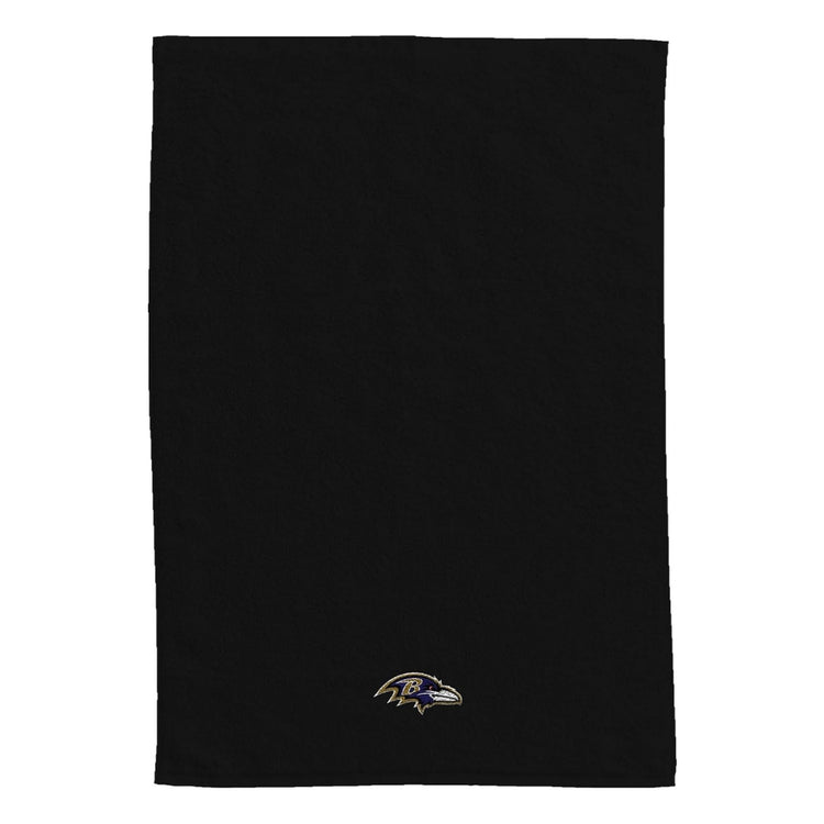 Northwest NFL Baltimore Ravens 2 Piece 16x26 Hand Towel Set black