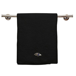 Northwest NFL Baltimore Ravens 2 Piece 16x26 Hand Towel Set black