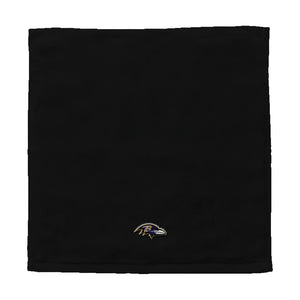 Northwest NFL Baltimore Ravens 4 Piece 12x12 Wash Cloth Set black