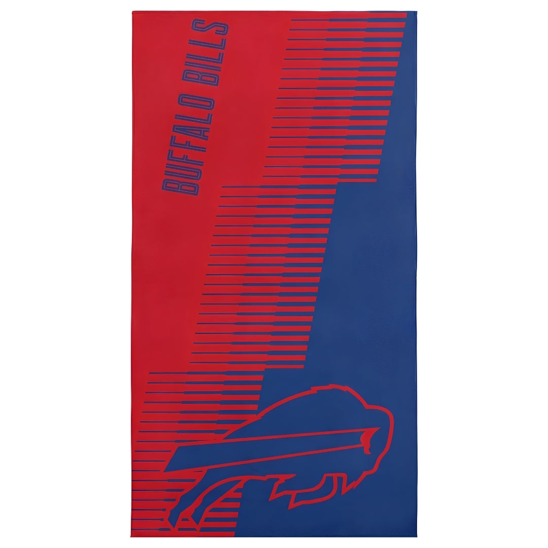 Northwest NFL Buffalo Bills 36x72 Jacquard Beach Towel red/blue