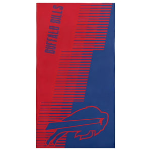 Northwest NFL Buffalo Bills 36x72 Jacquard Beach Towel red/blue
