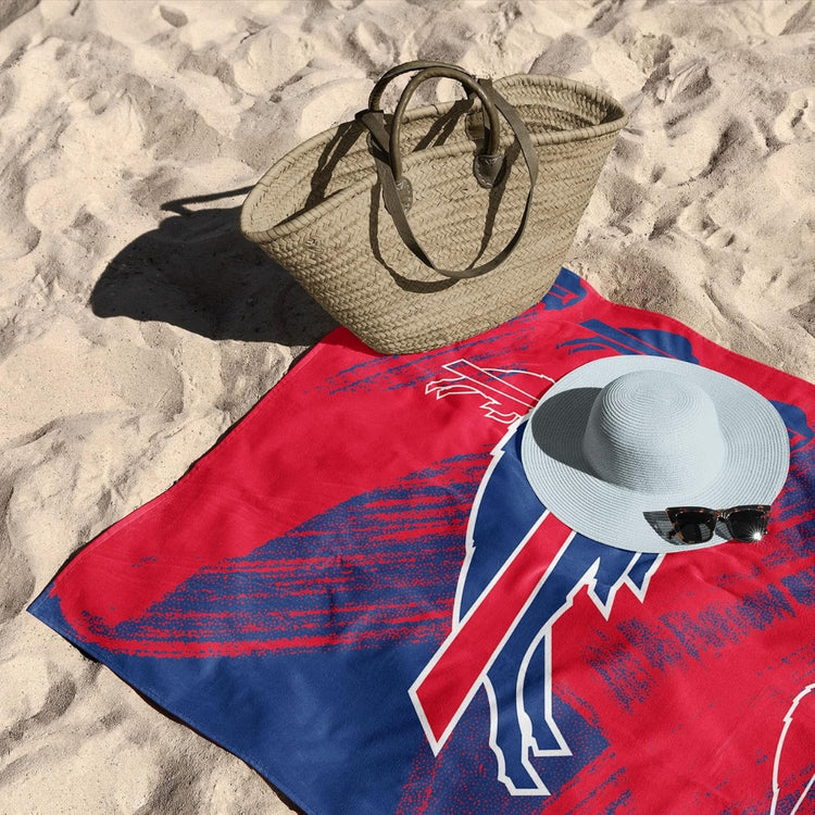 Northwest NFL Buffalo Bills 40x72 Microfiber Beach Towel red/ blue