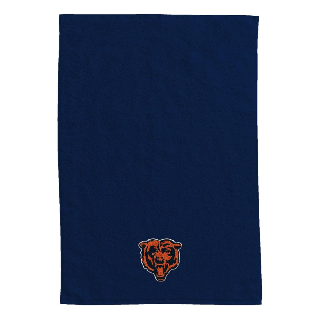 Northwest NFL Chicago Bears 2 Piece 16x26 Hand Towel Set navy blue