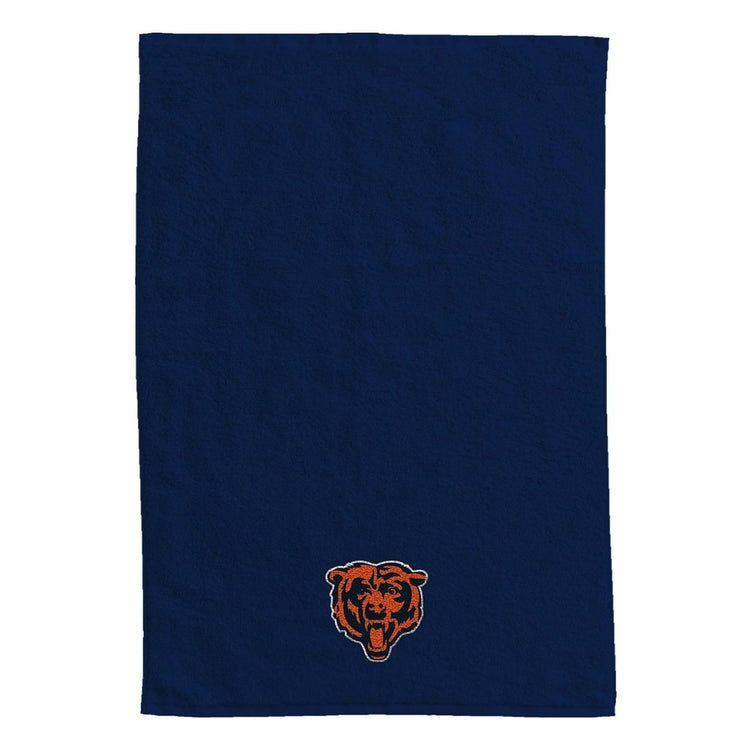 Northwest NFL Chicago Bears 2 Piece 16x26 Hand Towel Set navy blue