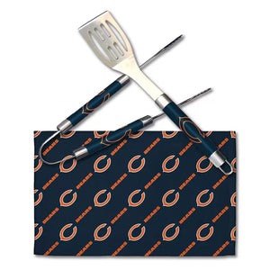 Northwest NFL Chicago Bears BBQ Grill Utensil Set