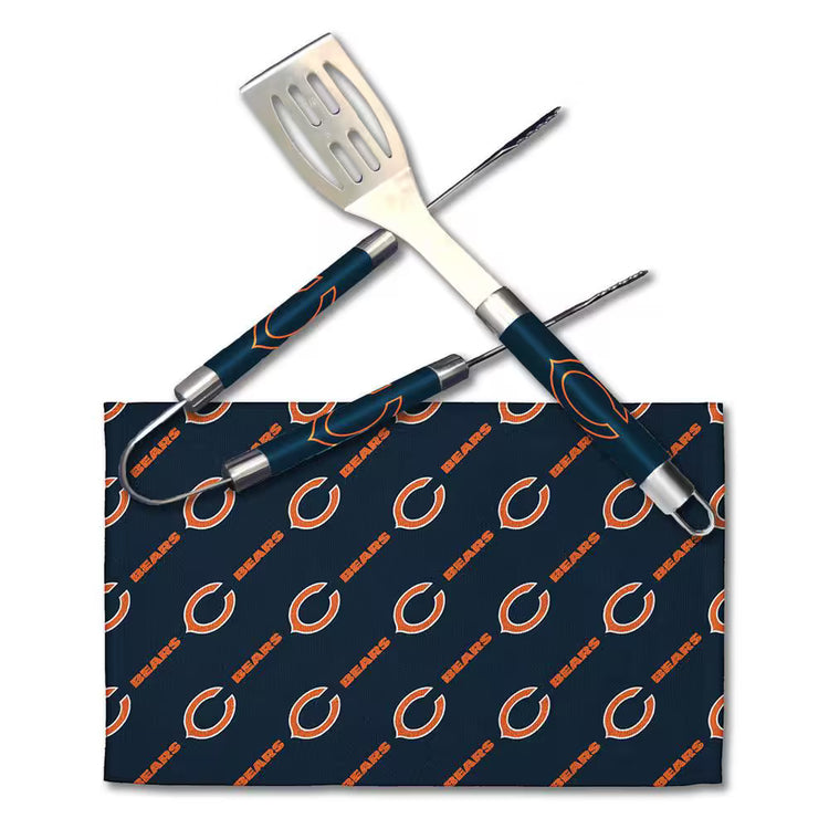 Northwest NFL Chicago Bears BBQ Grill Utensil Set