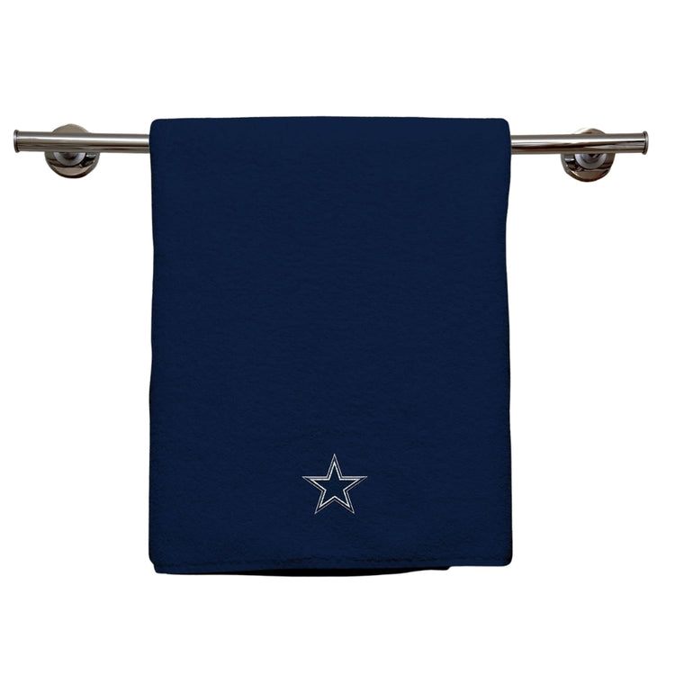 Northwest NFL Dallas Cowboys 4 Piece 12x12 Wash Cloth Set navy
