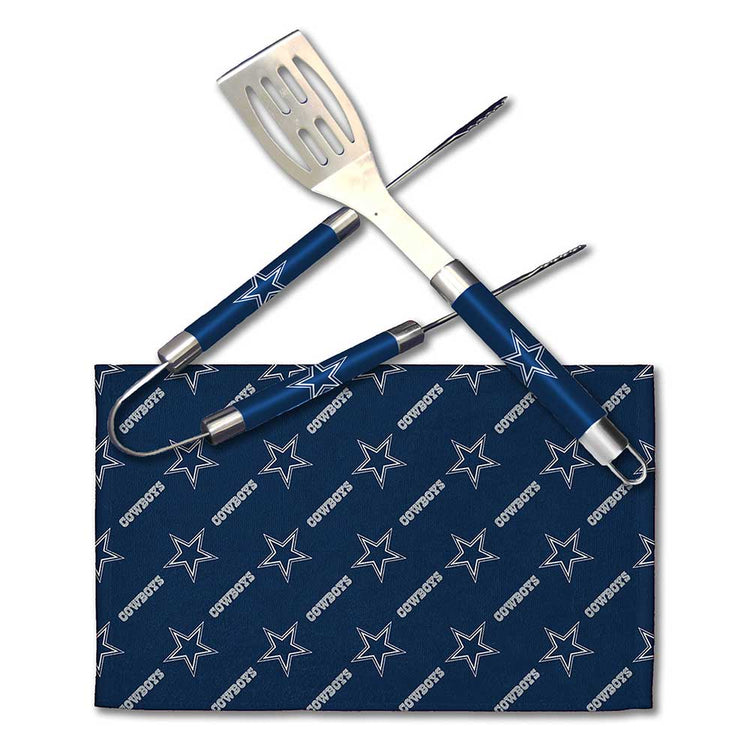Northwest NFL Dallas Cowboys BBQ Grill Utensil Set