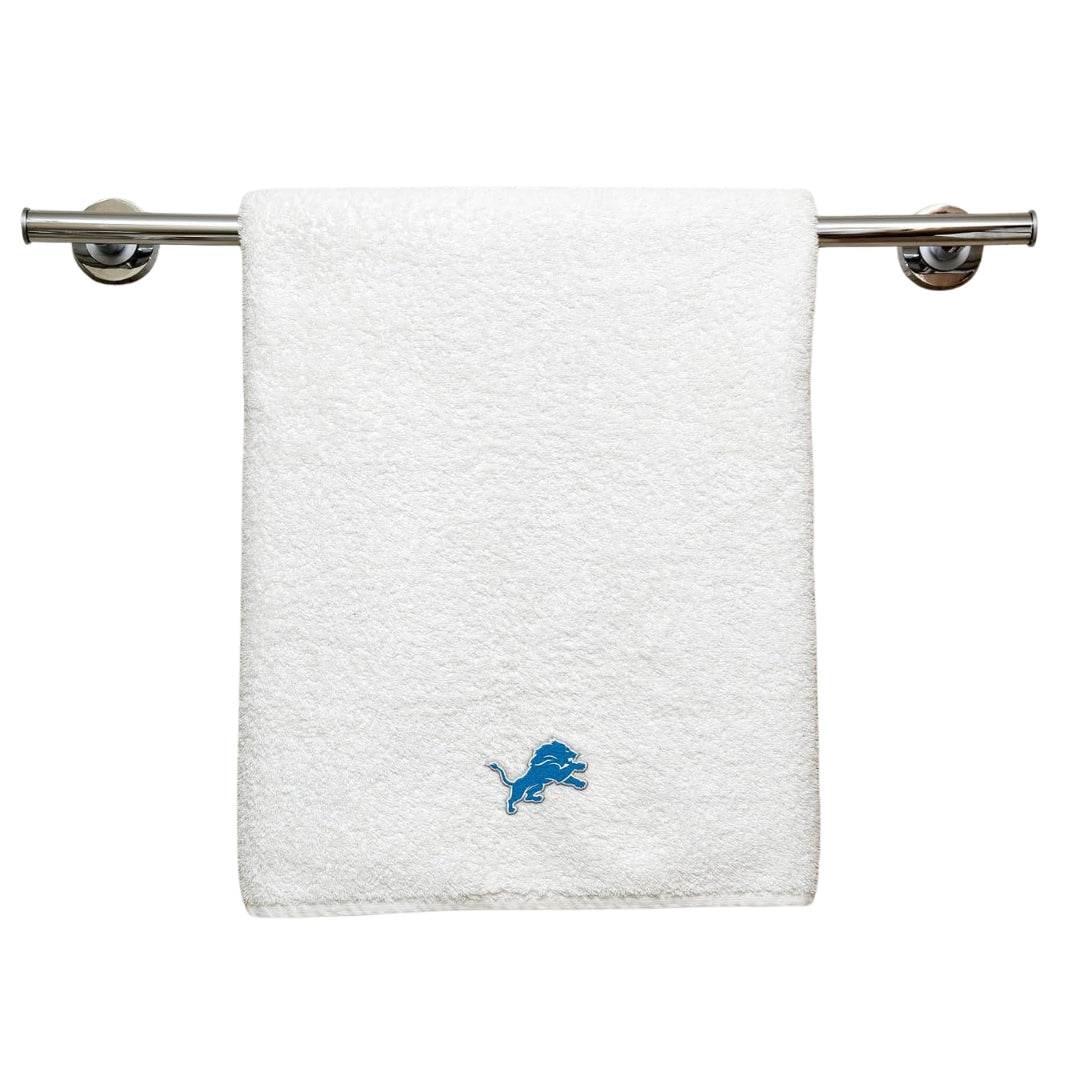 Northwest NFL Detroit Lions 2 Piece 16x26 Hand Towel Set white