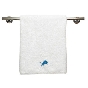 Northwest NFL Detroit Lions 2 Piece 16x26 Hand Towel Set white