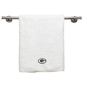 Northwest NFL Green Bay Packers 2 Piece 16x26 Hand Towel Set white 
