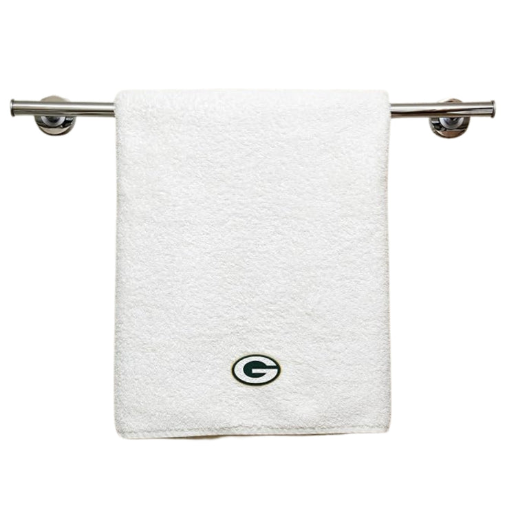 Northwest NFL Green Bay Packers 2 Piece 16x26 Hand Towel Set white 