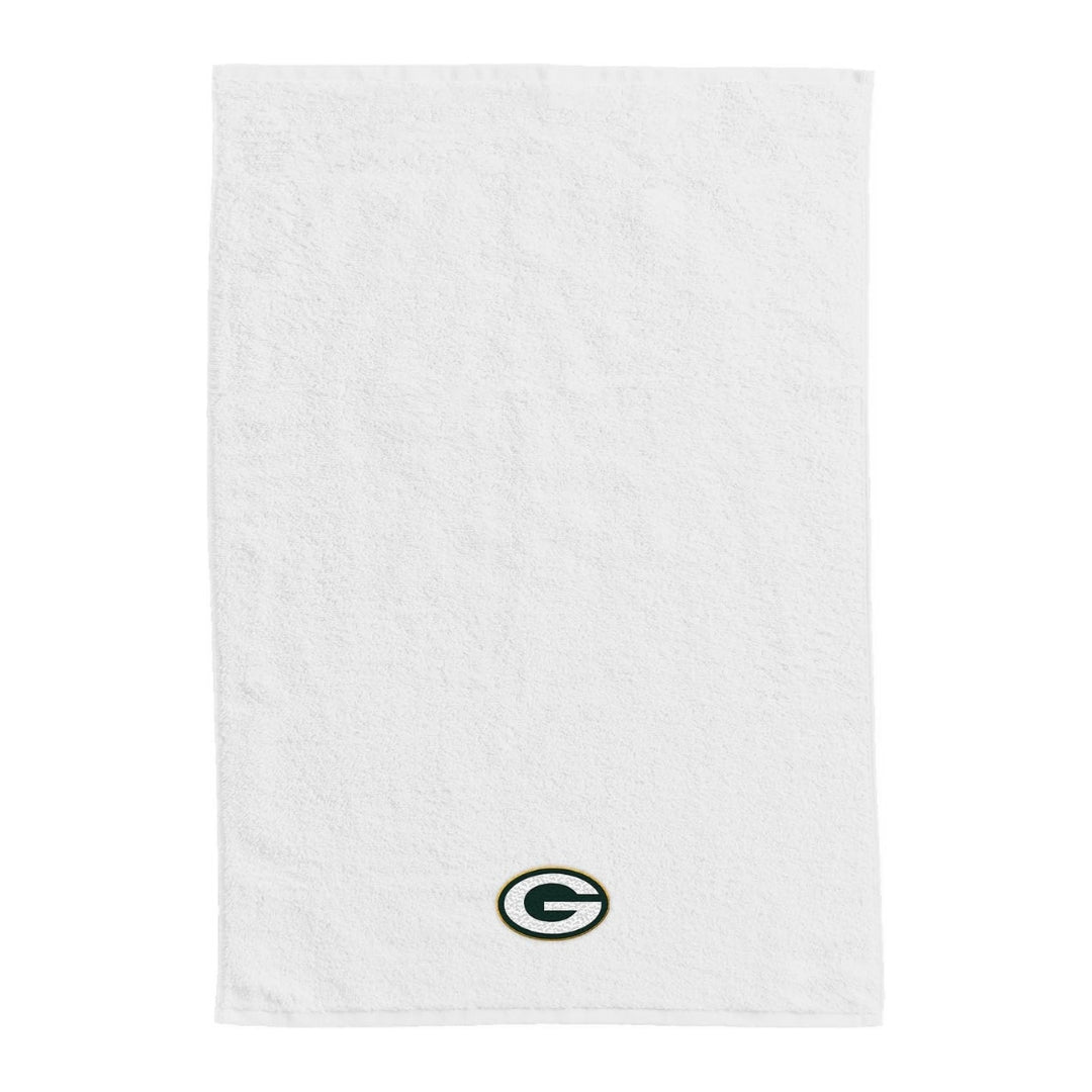 Northwest NFL Green Bay Packers 2 Piece 16x26 Hand Towel Set white
