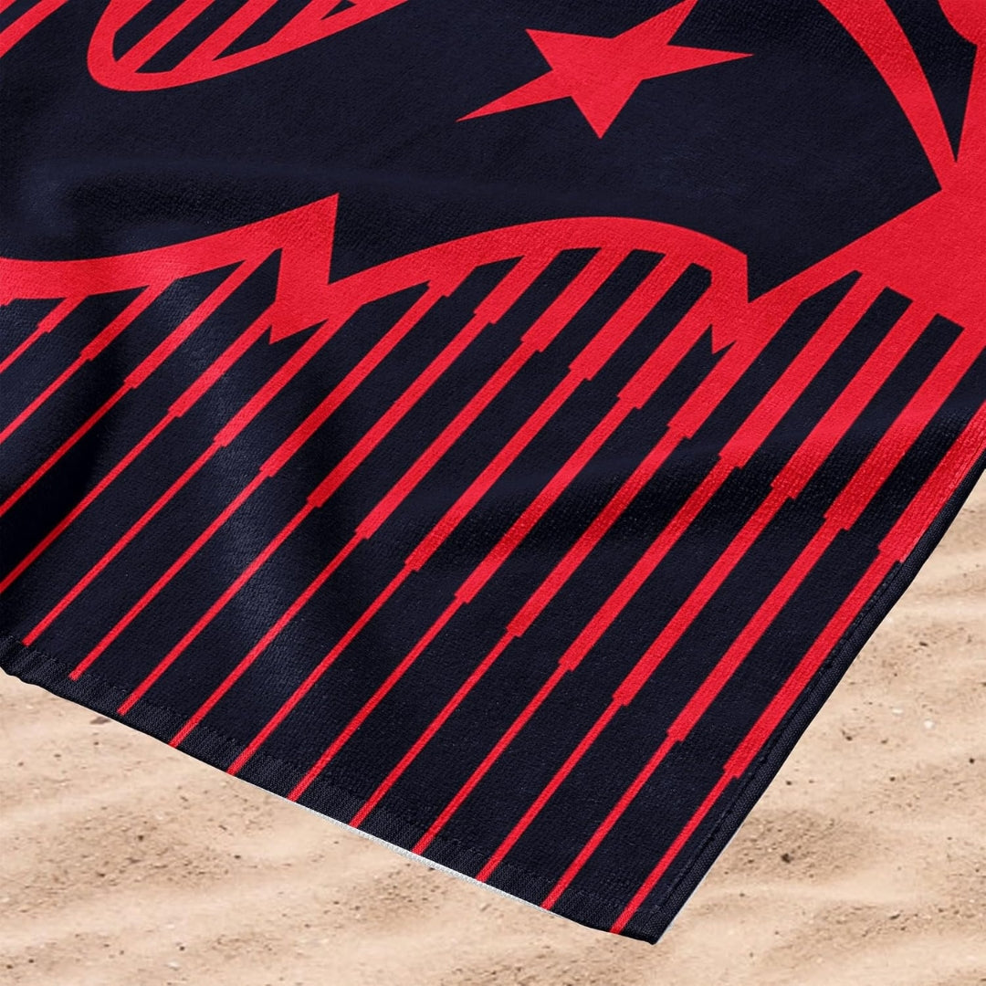 Northwest NFL Houston Texans 36x72 Jacquard Beach Towel red/black