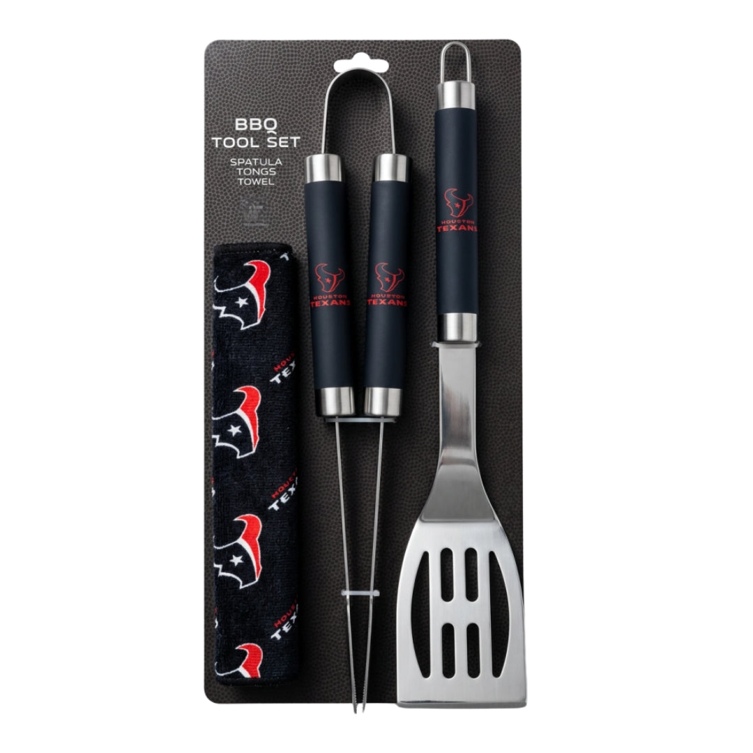 Northwest NFL Houston Texans BBQ Grill Utensil Set