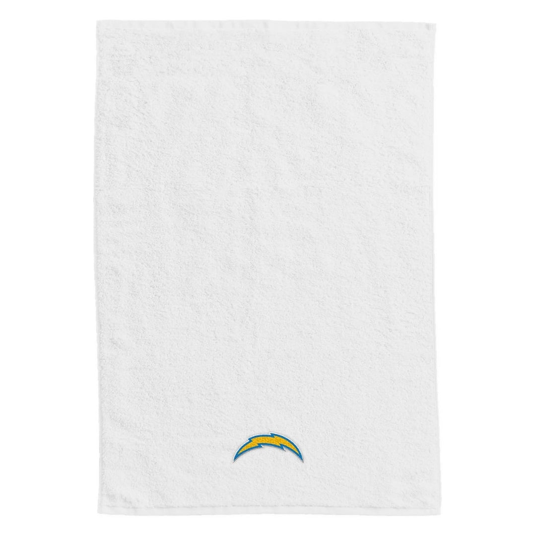 Northwest NFL Los Angeles Chargers 2 Piece 16x26 Hand Towel Set white