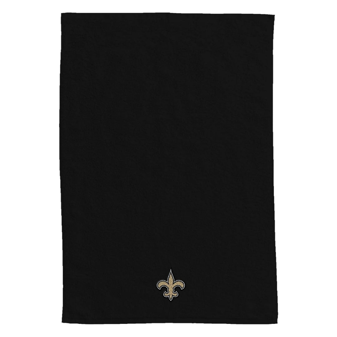 Northwest NFL New Orleans Saints 2 Piece 16x26 Hand Towel Set black