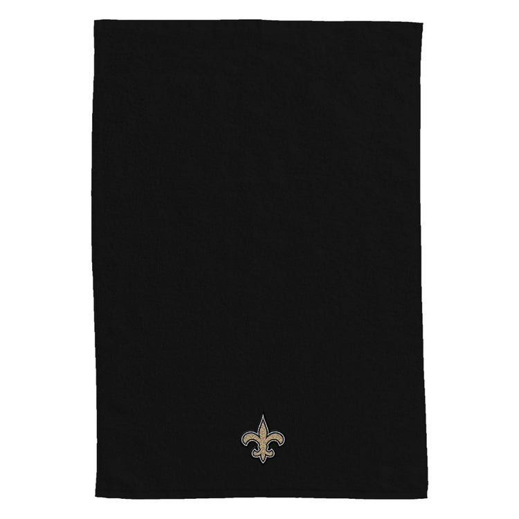 Northwest NFL New Orleans Saints 2 Piece 16x26 Hand Towel Set black