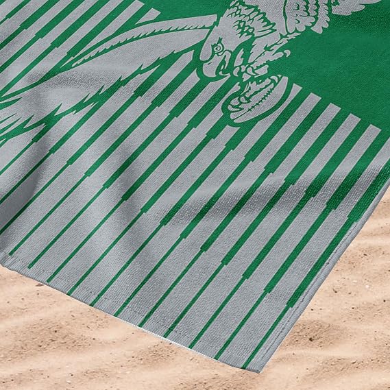Northwest NFL Philadelphia Eagles 36x72 Jacquard Beach Towel grey/green