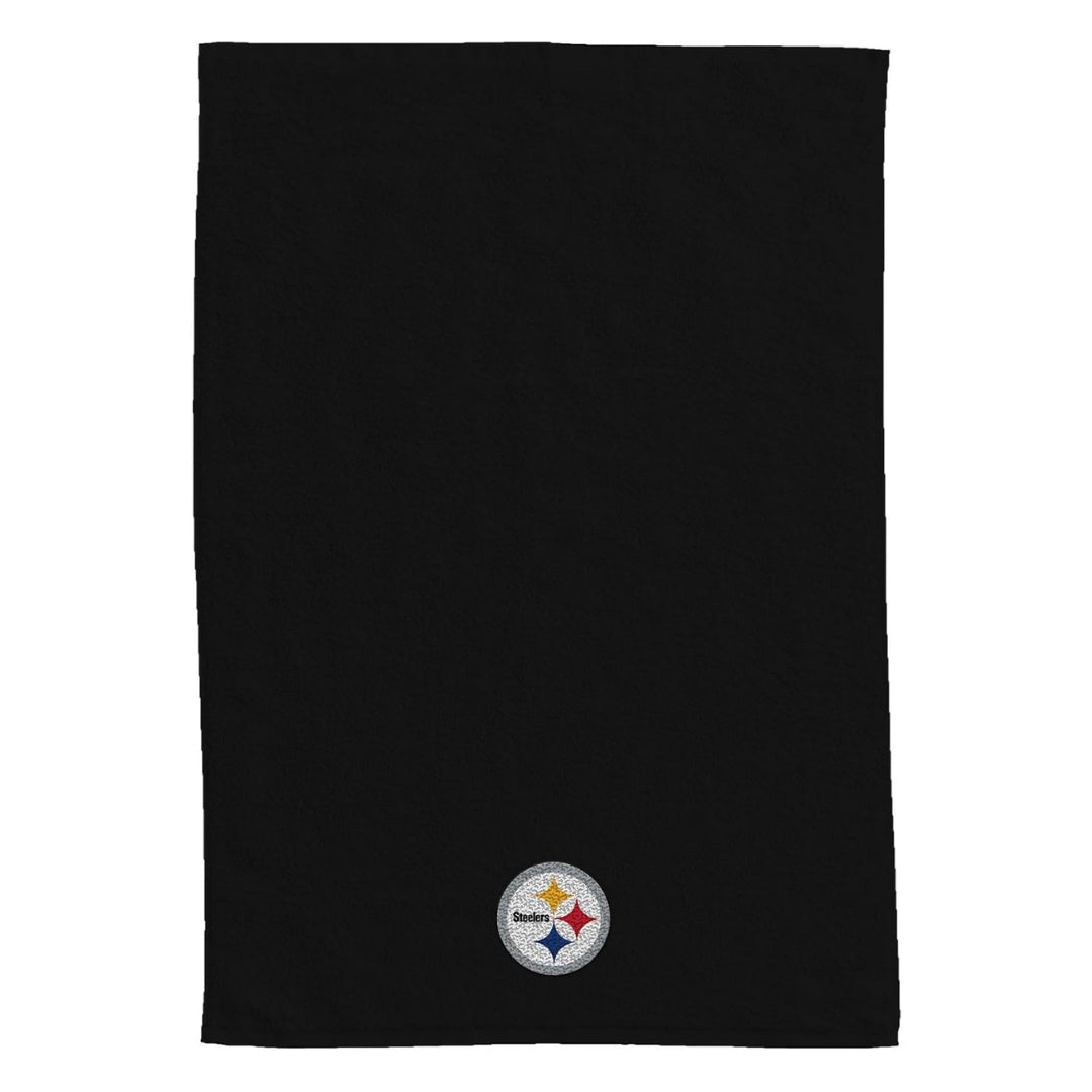 Northwest NFL Pittsburgh Steelers 2 Piece 16x26 Hand Towel Set black
