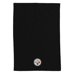 Northwest NFL Pittsburgh Steelers 2 Piece 16x26 Hand Towel Set black